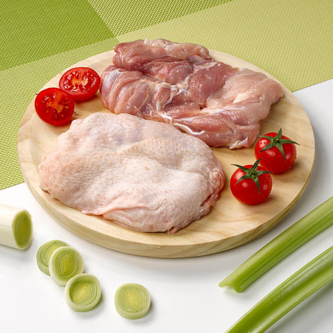 Filetes de Contramuslo deshuesado de Pollo