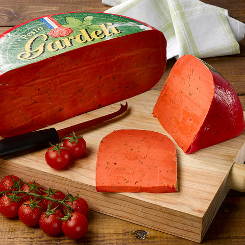 Queso Gouda Holandés Pesto Rojo